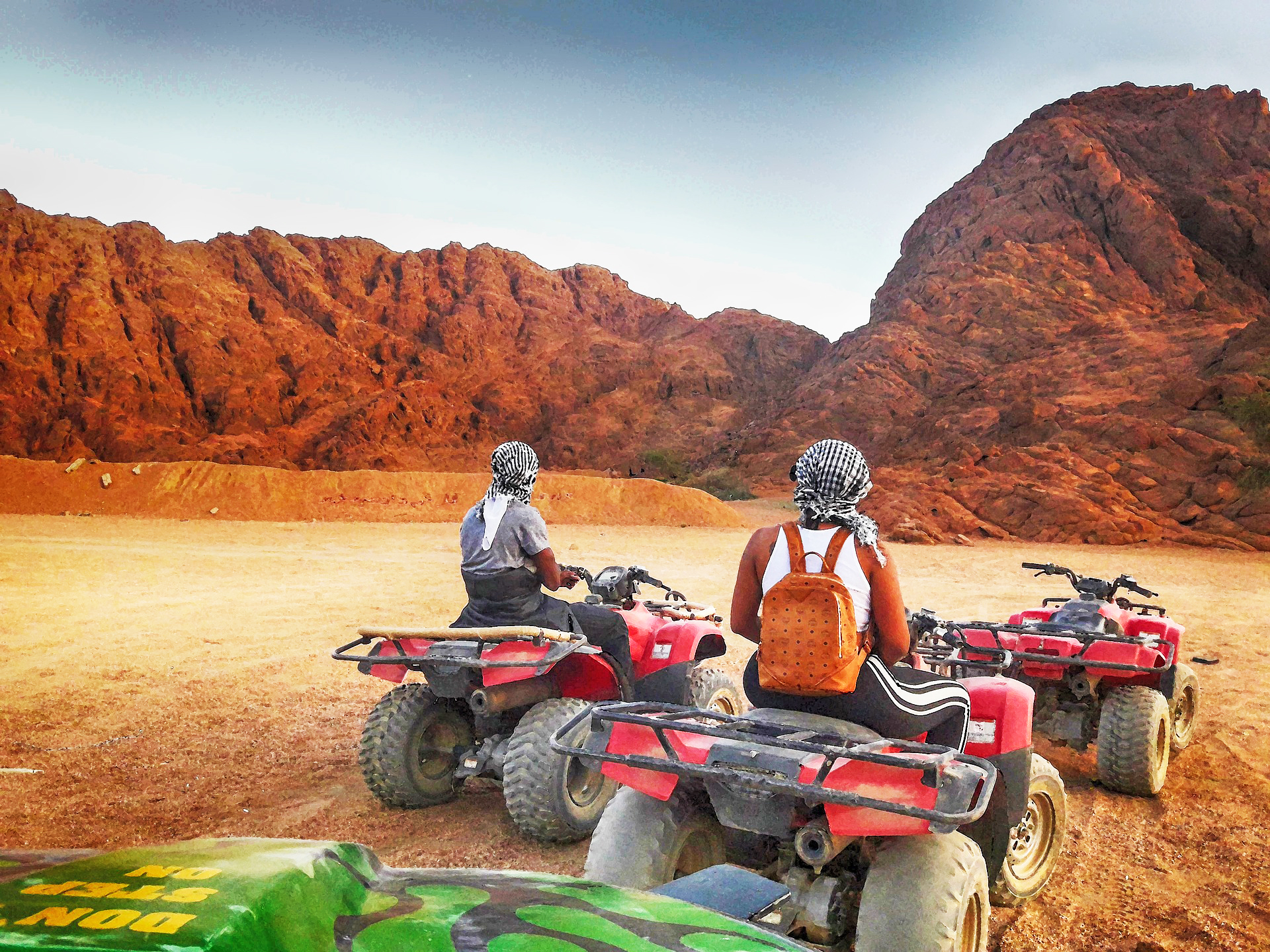 Quad Bike man